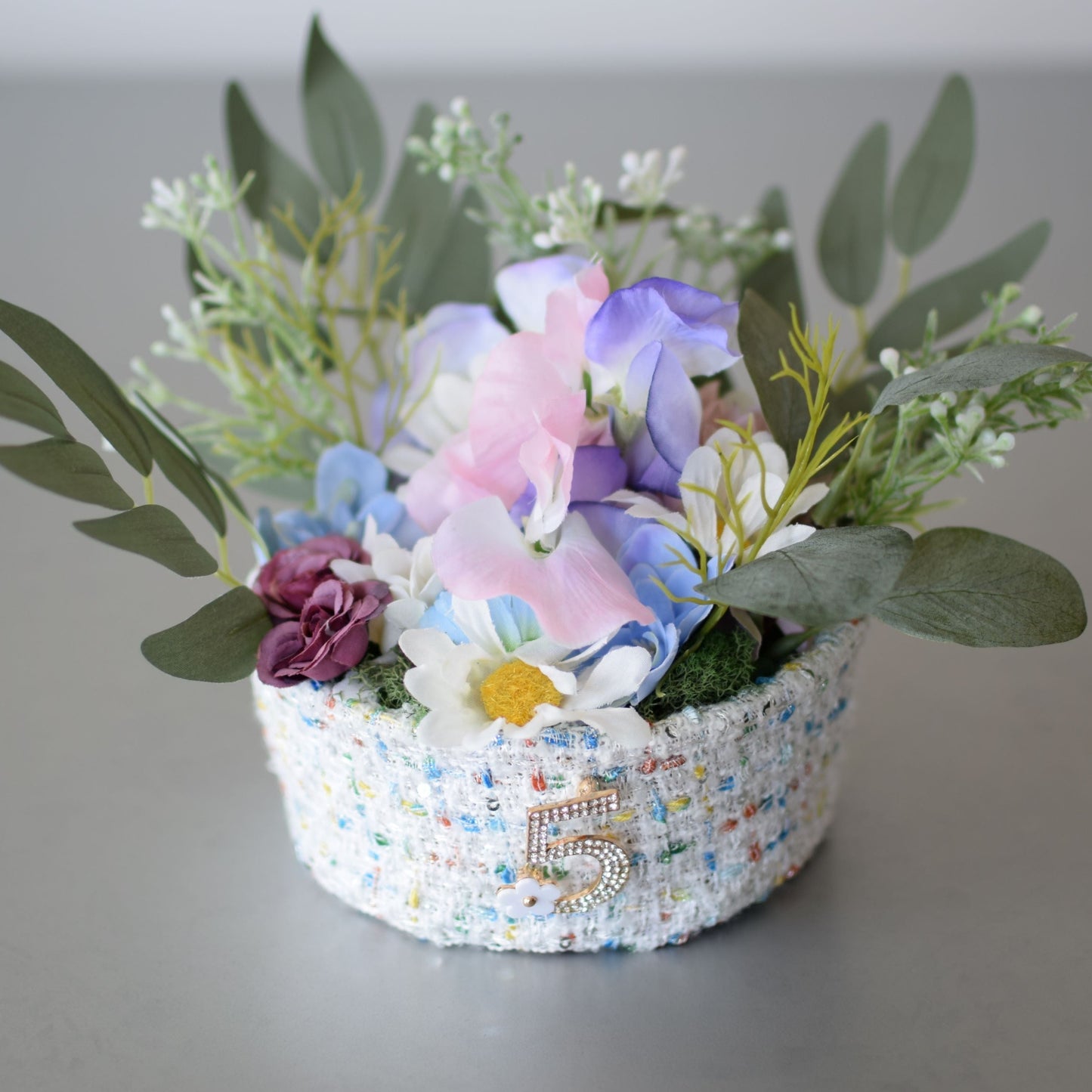 D - April Birth Month Box Bouquet