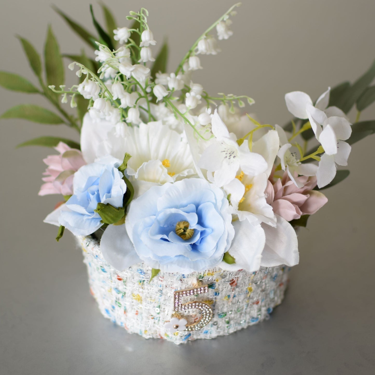 E - May Birth Month Box Bouquet